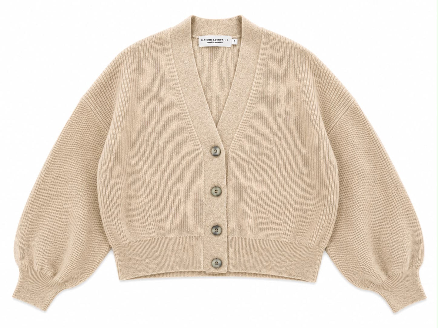 Cardigan - Comfy Chic Dune - Pure Prestige Cashmere