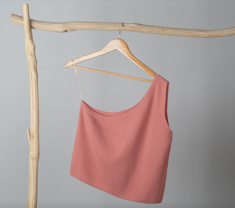 Juliette top - Pure Prestige Cashmere - Coral