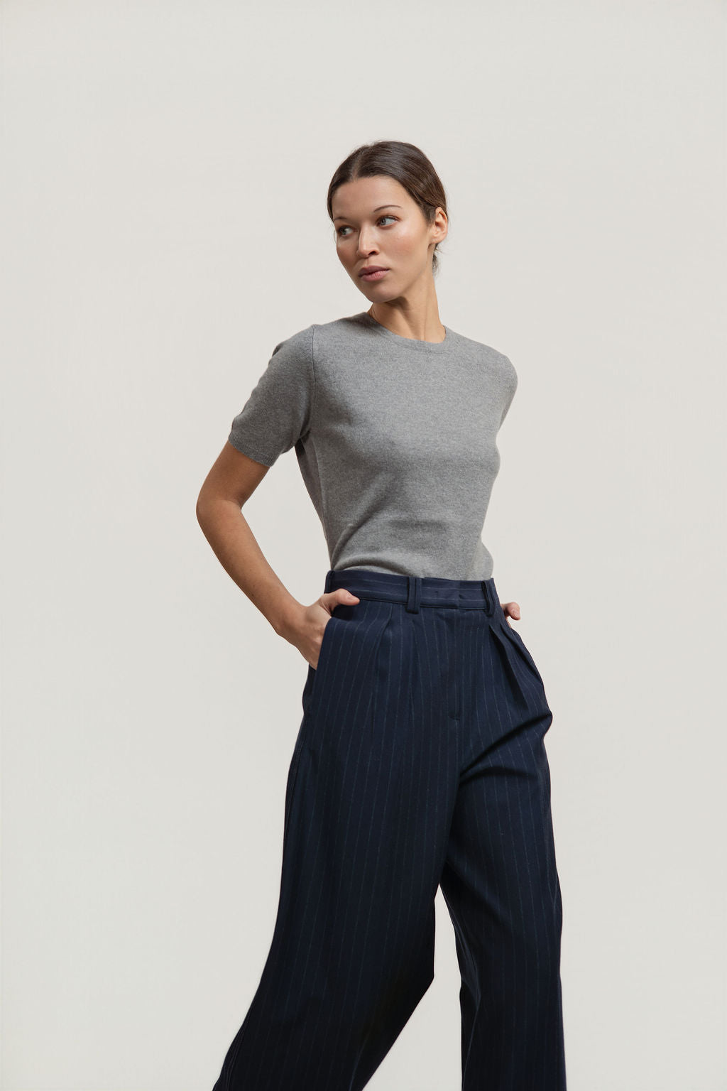 Snuggle Soft - Grey - Maison Lointaine  - 100% Sustainable Cashmere