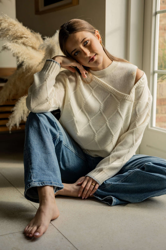 Charlie - Sweater - Maison Lointaine  - 100% Sustainable Cashmere