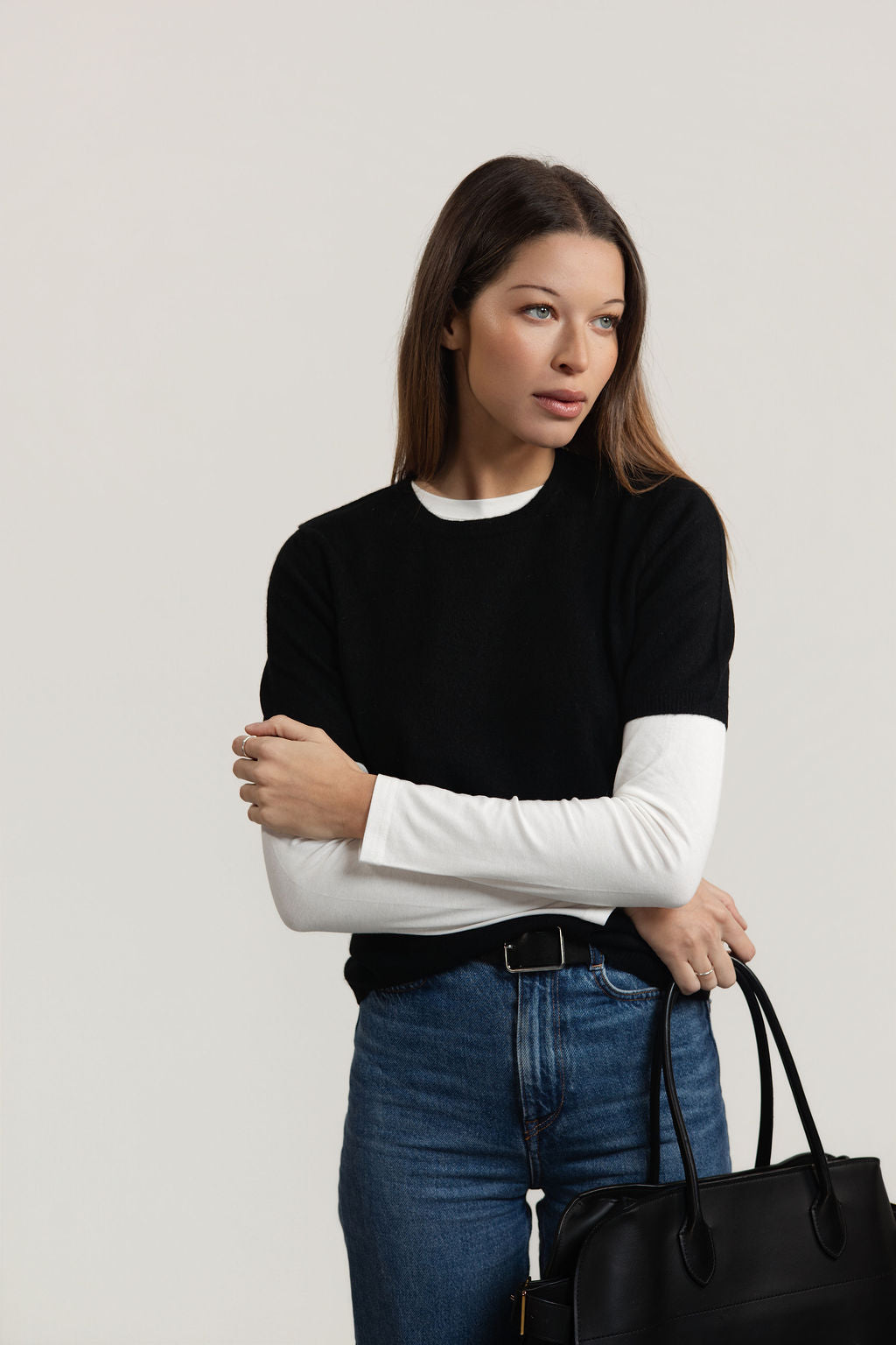 Snuggle Soft - Black - Maison Lointaine  - 100% Sustainable Cashmere