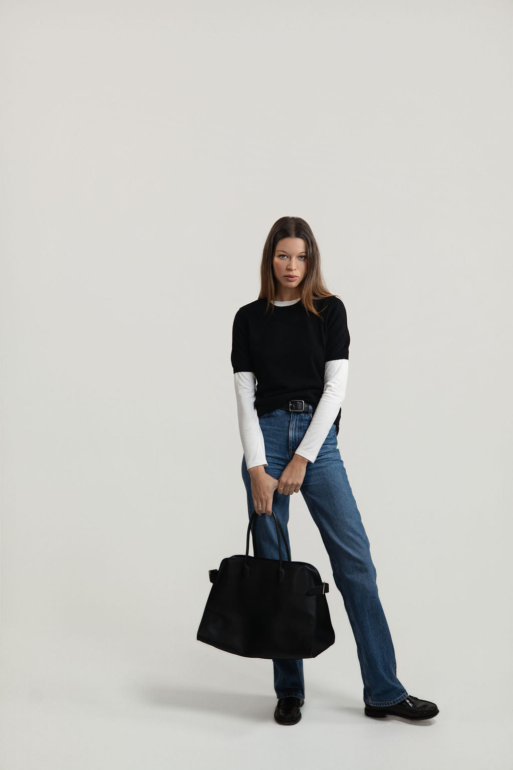 Snuggle Soft - Black - Maison Lointaine  - 100% Sustainable Cashmere