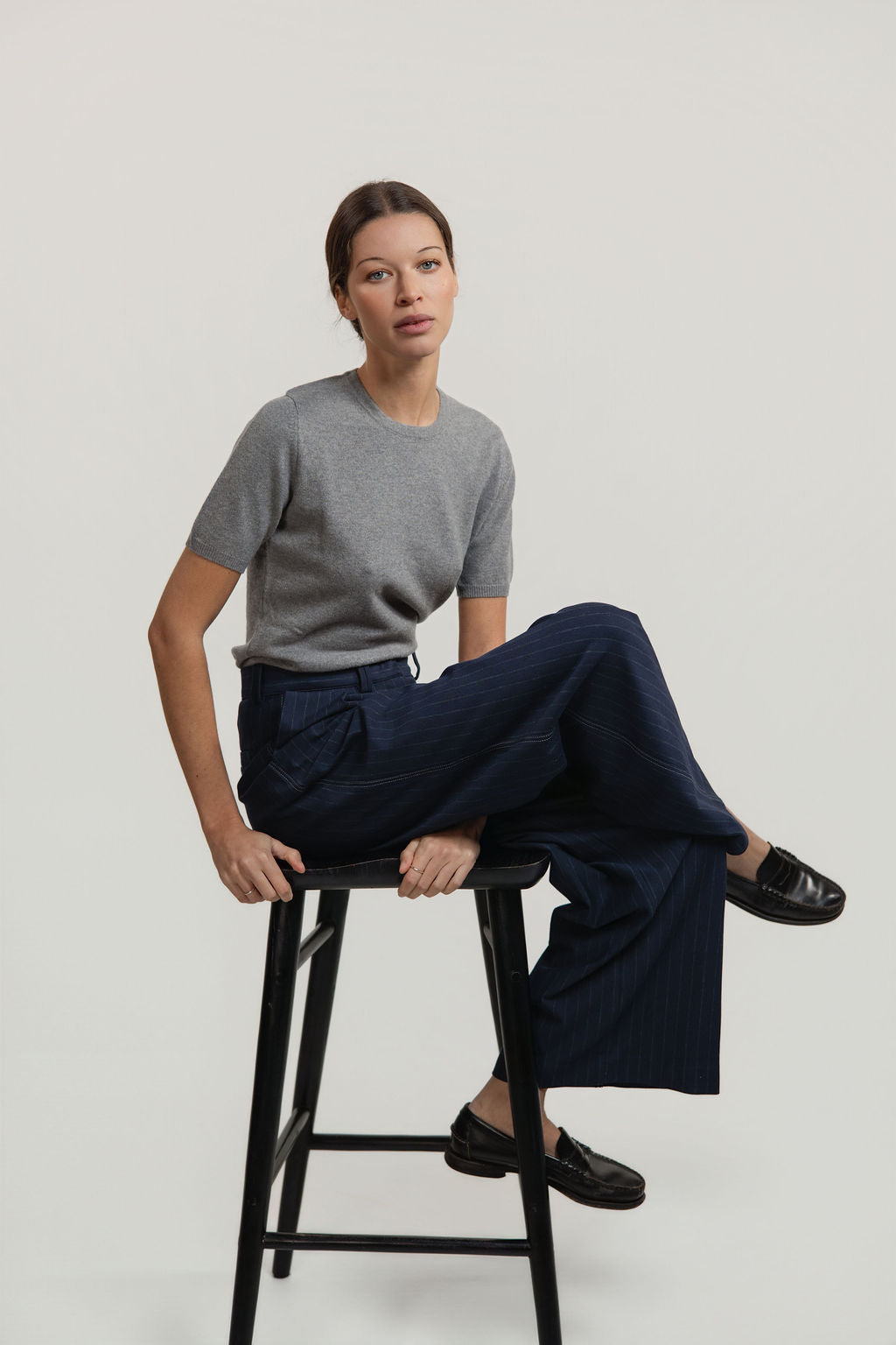 Snuggle Soft - Grey - Maison Lointaine  - 100% Sustainable Cashmere
