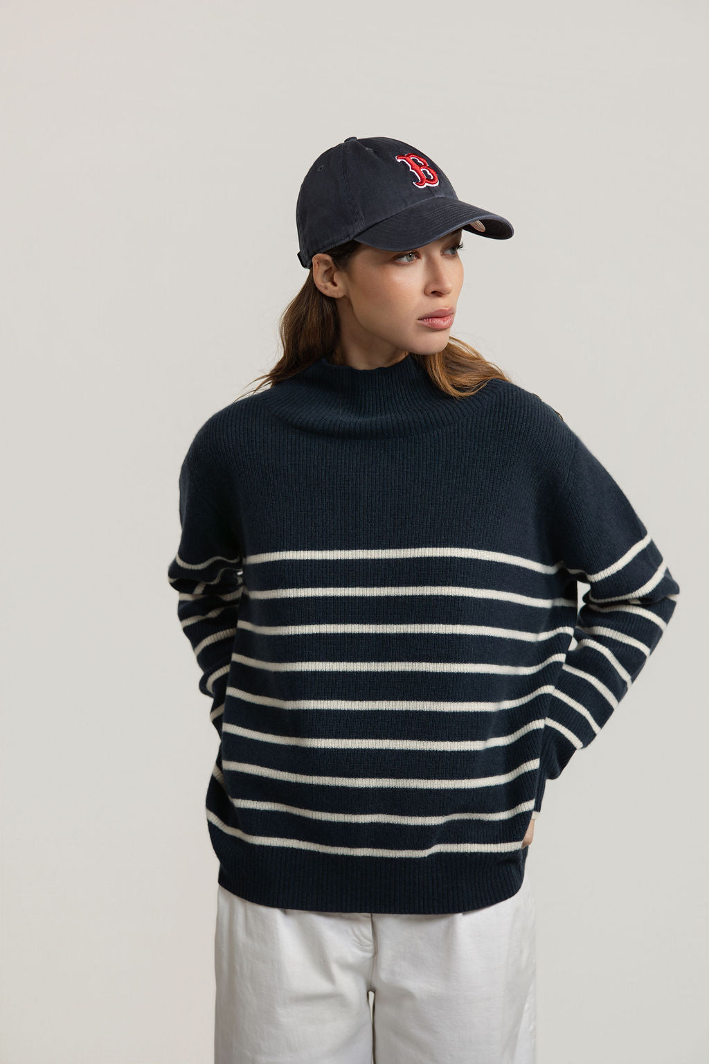 Harbor Hug - Marine Blue - 100% Pure Prestige Cashmere