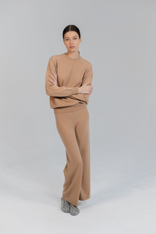 Maison Lointaine breathe in confidence - pant 100% pure sustainable cashmere