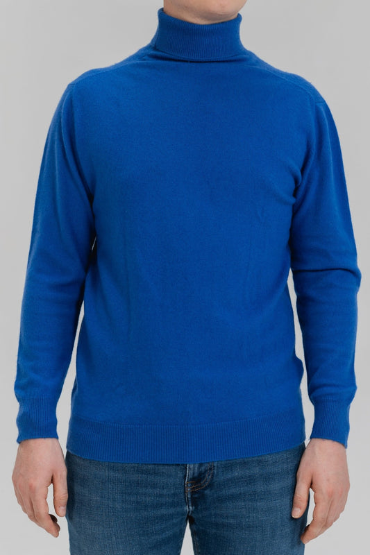 Maison Lointaine Classic Turtle Neck Jumper 100% pure sustainable cashmere