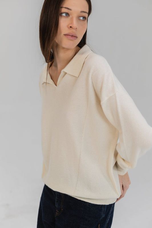 Maison Lointaine comfort couture - sweater 100% pure sustainable cashmere