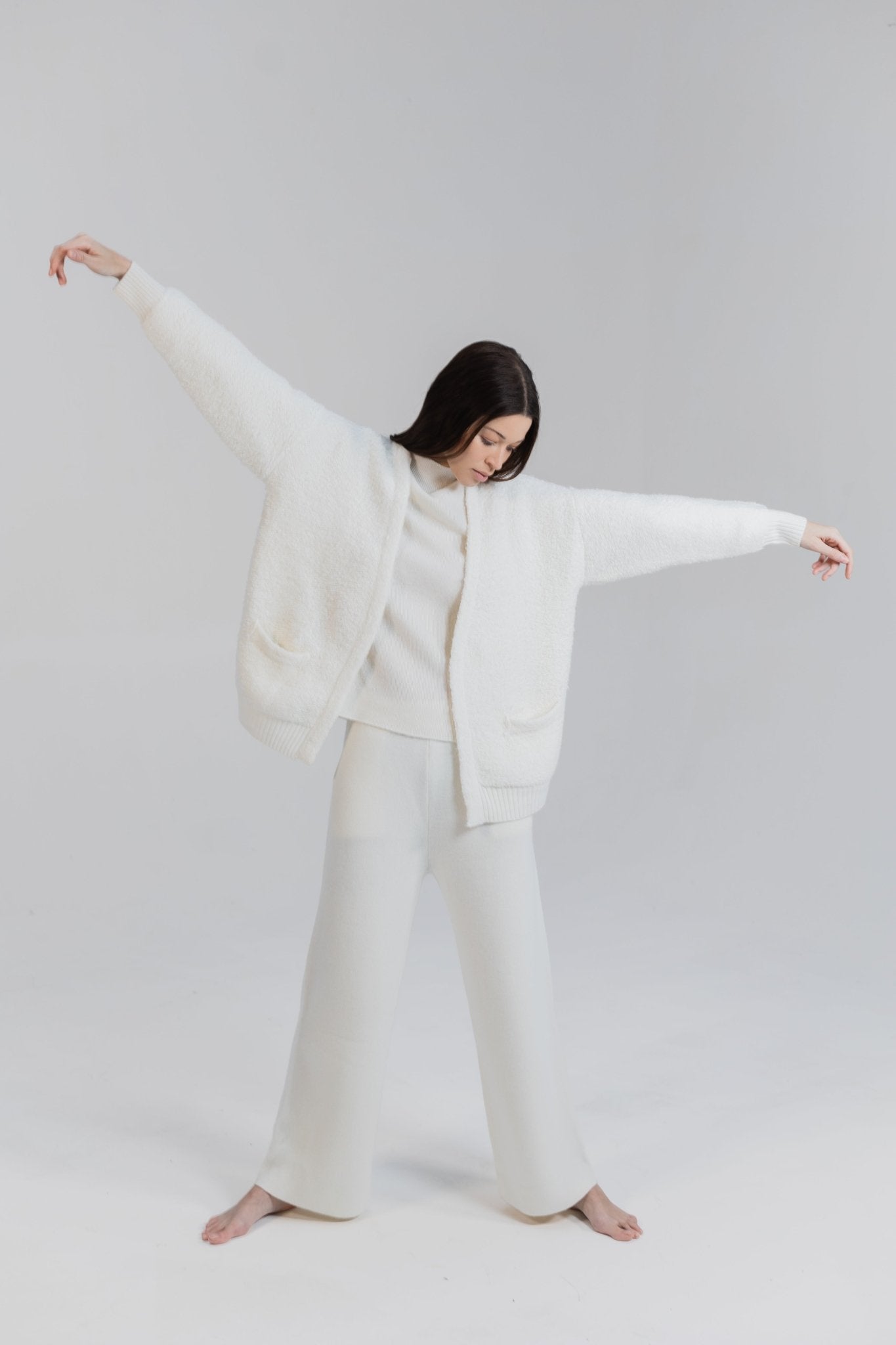 Maison Lointaine Comfy Charmer - cardigan 100% pure sustainable cashmere