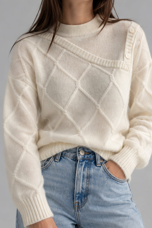 Charlie Off-Shoulder Sweater